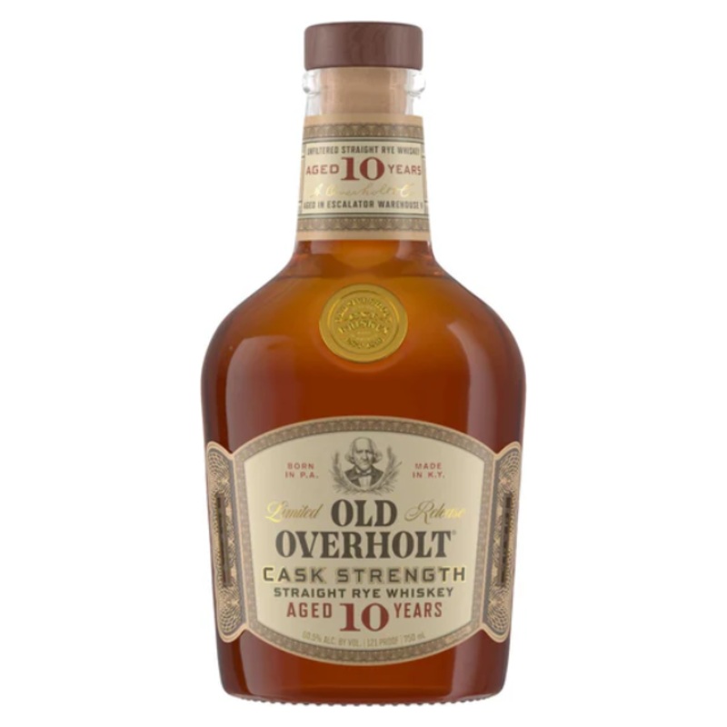 Old Overhold 10 Year Cask Rye Whiskey 750ml
