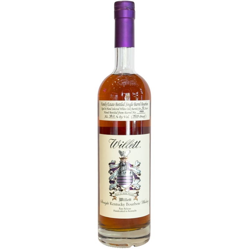 Willett Family Estate Bottled Single-Barrel 12 Year Old Straight Bourbon Whiskey, Kentucky