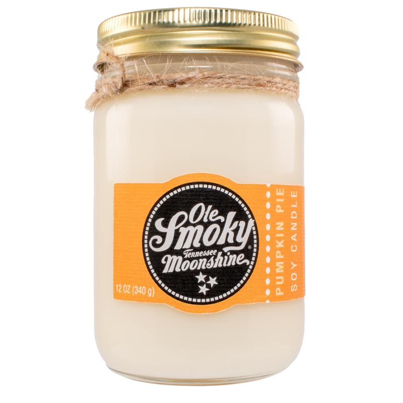 12oz MASON JAR CANDLE - PUMPKIN PIE