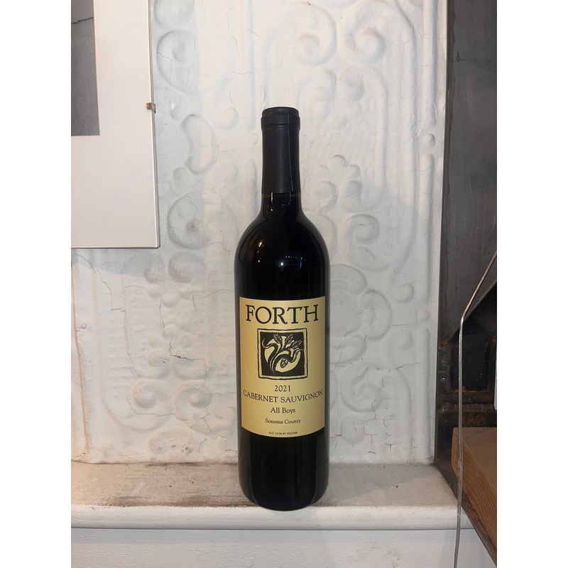All Boys Cabernet Sauvignon, Forth 2021 (Sonoma, California)