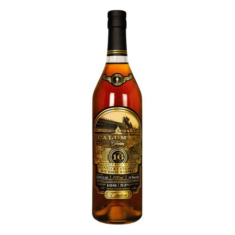 Calumet Single Rack Black 16 Year Old Bourbon Whiskey 750mL