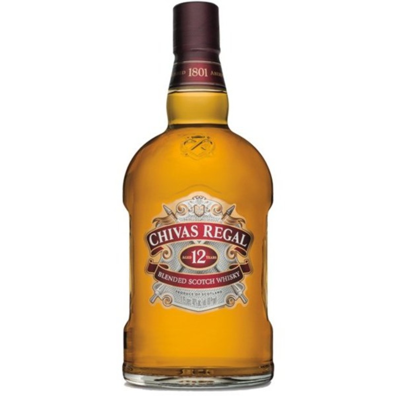 Chivas Regal 12 Year Old Scotch Whisky (750ml)