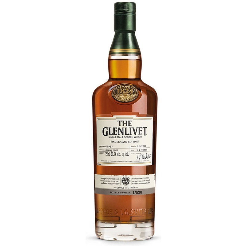 Glenlivet Single Cask 17 Year Sherry Butt Cask Strength 750ML