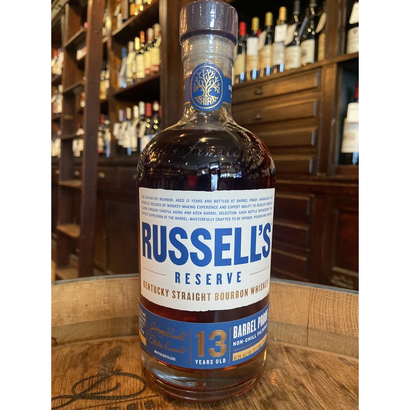 Russell's Reserve Barrel Proof 13 Year Old Kentucky Straight Bourbon Whiskey
