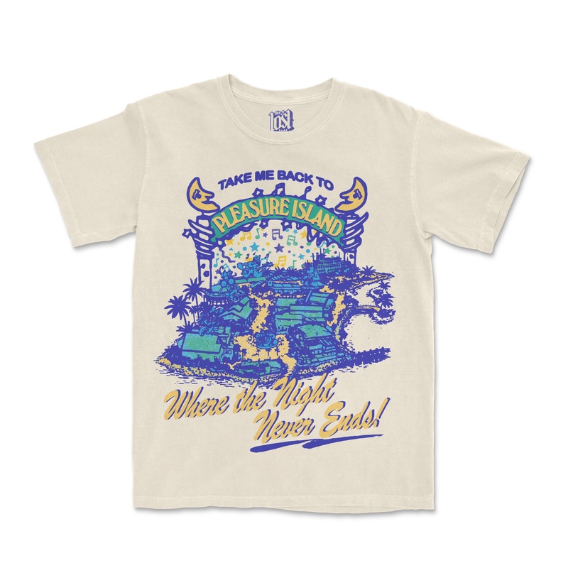 Where The Night Never Ends Tee - Ivory