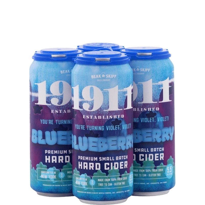 1911 Blueberry Cider 4Pk