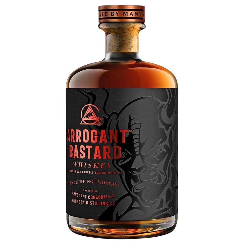 Arrogant Bastard Whiskey (750ml)