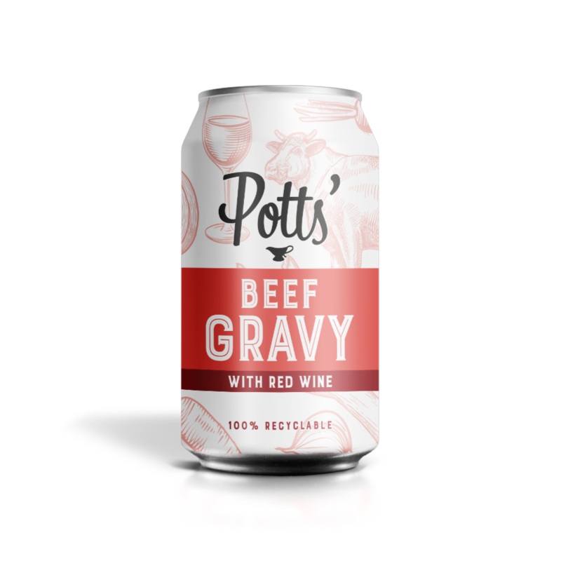 Beef & Red Wine Gravy 330g Can x 1