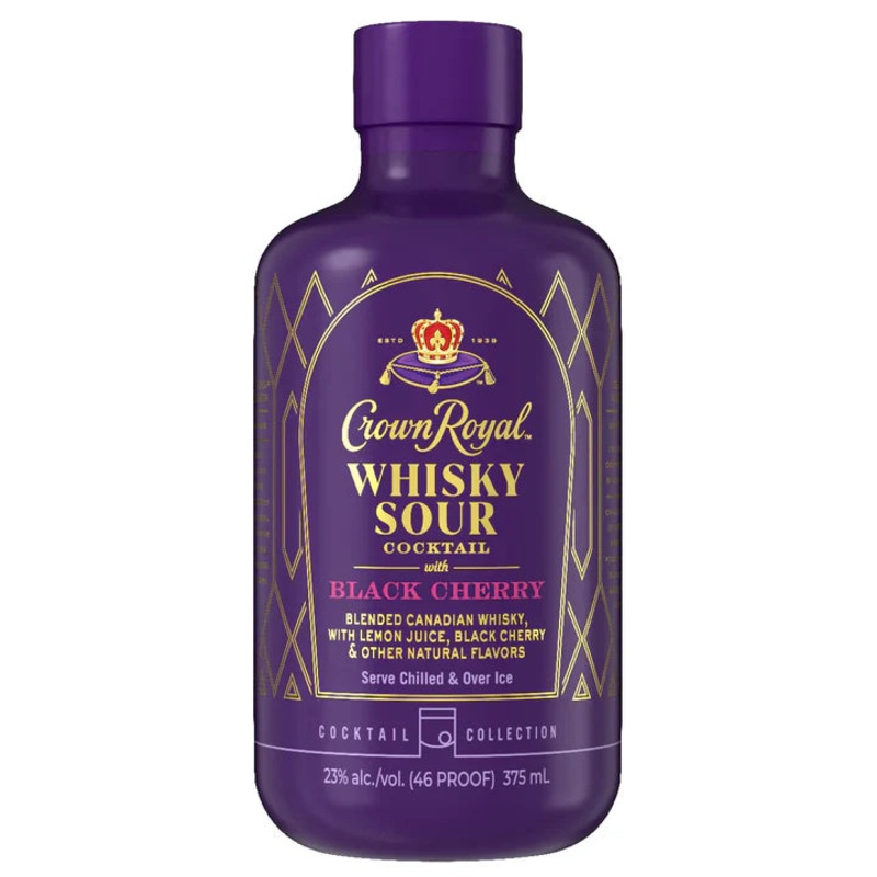 Crown Royal Black Cherry Whiskey Sour 375ML