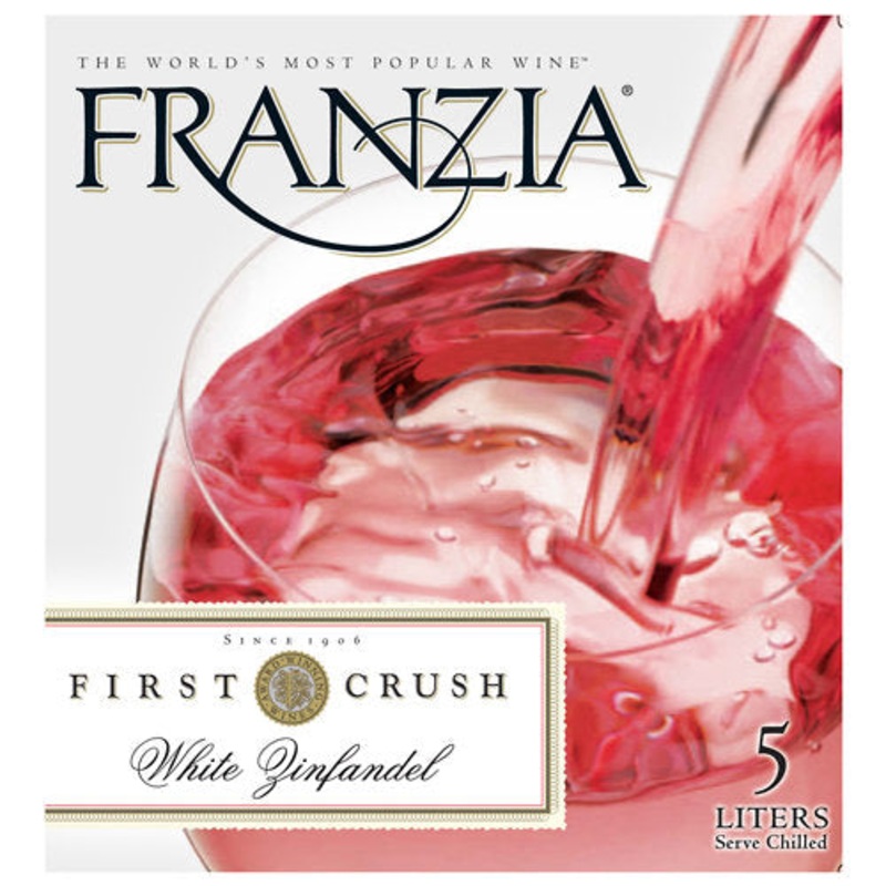 Franzia White Zinfandel 5 Liter Box