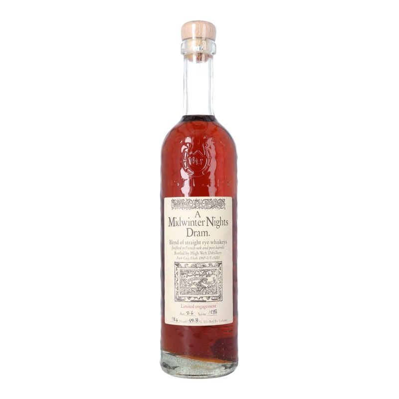 High West Distillery Midwinter Nights Dram Blended Rye Whiskey Act 10 Scene 5 (750ml)