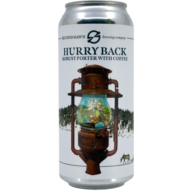 Second Dawn Brewing Co. 'Hurry Back' Robust Coffee Porter Beer, Colorado