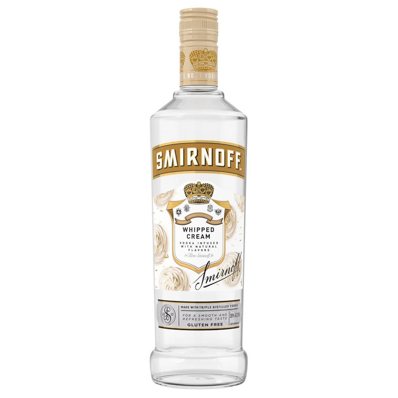 Smirnoff Whipped Cream Vodka 750ML