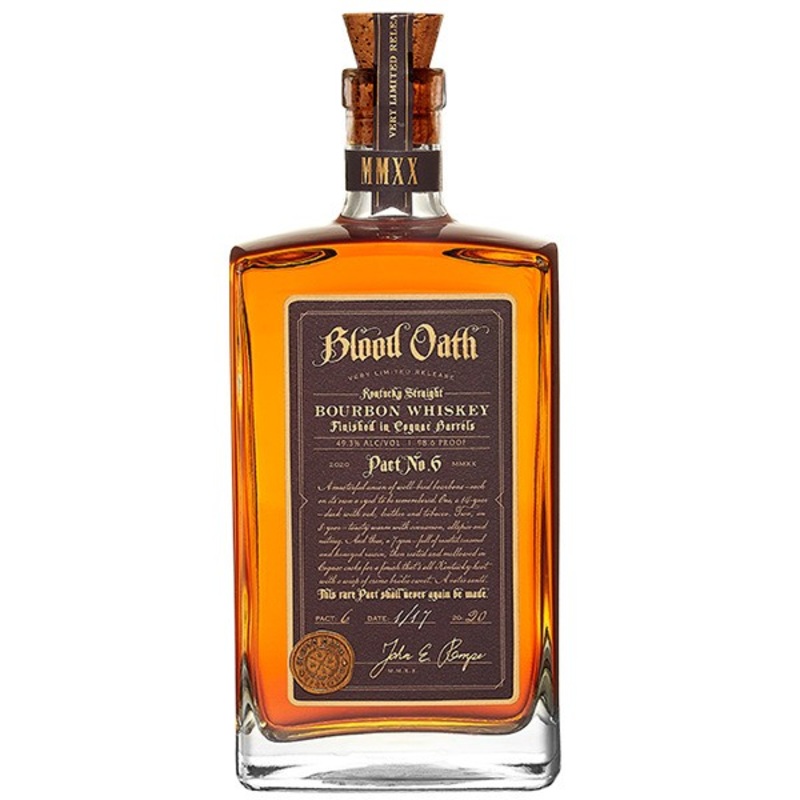 Blood Oath Bourbon Whiskey Pact No. 6 (750ml)