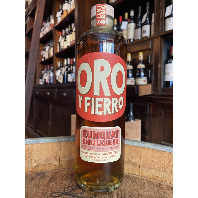 Brucato Amaro 'Oro Y Fierro' Kumquat Chili Liqueur