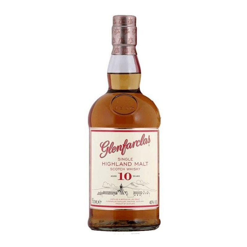 Glenfarclas 10 Year Single Malt Scotch Whisky 750mL