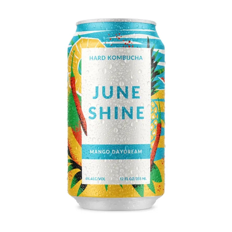 JuneShine Hard Kombucha Mango Daydream 4-PK