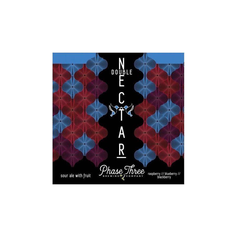 Phase Three Double Nectar: Raspberry//Blueberry//Blackberry 4Pk