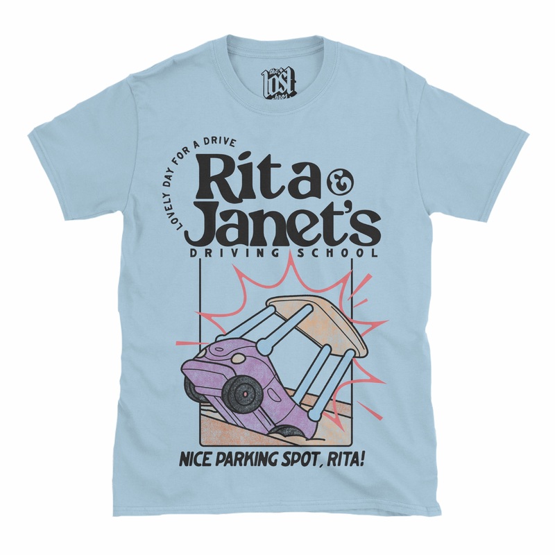 Rita & Janet's Driving School Tee