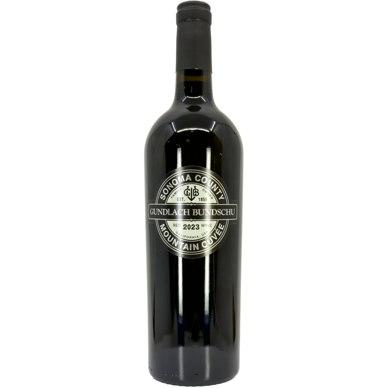 Gundlach-Bundschu Estate Vineyard 'Mountain Cuvee' Red Blend, Sonoma Valley, California