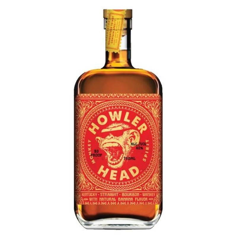 Howler Head Banana Flavored Kentucky Straight Bourbon Whiskey (750ml)