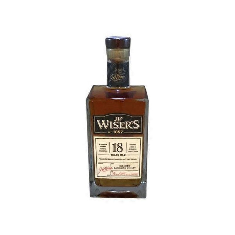 JP Wiser's 18 Years Old Blended Canadian Whisky (750ml)