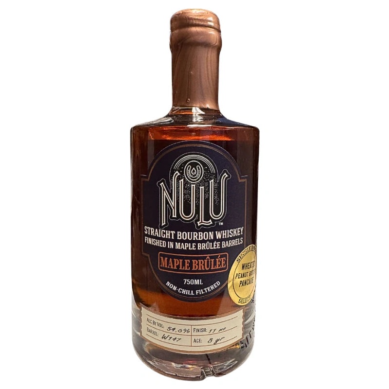 Nulu 8 Year Single Barrel Maple Brle Bourbon 'Wheated Peanut Butter Pancake' 109.2 Proof
