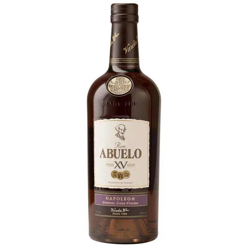Ron Abuelo XV Aejo Napoleon Cognac Cask Finish