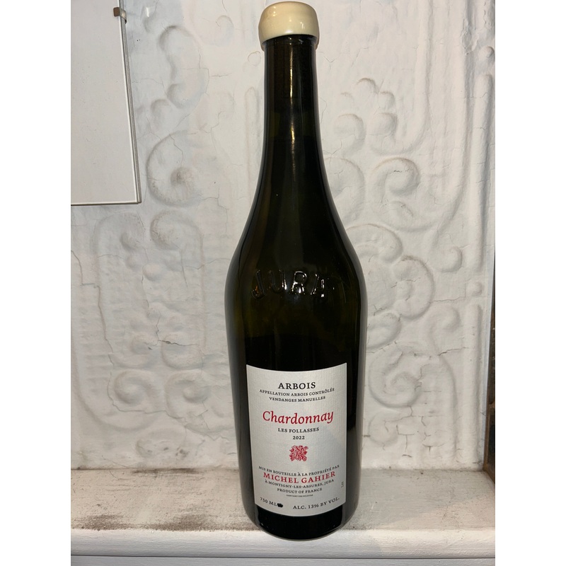 Chardonnay " Les Follasses", Michel Gahier 2022 (Jura, France)