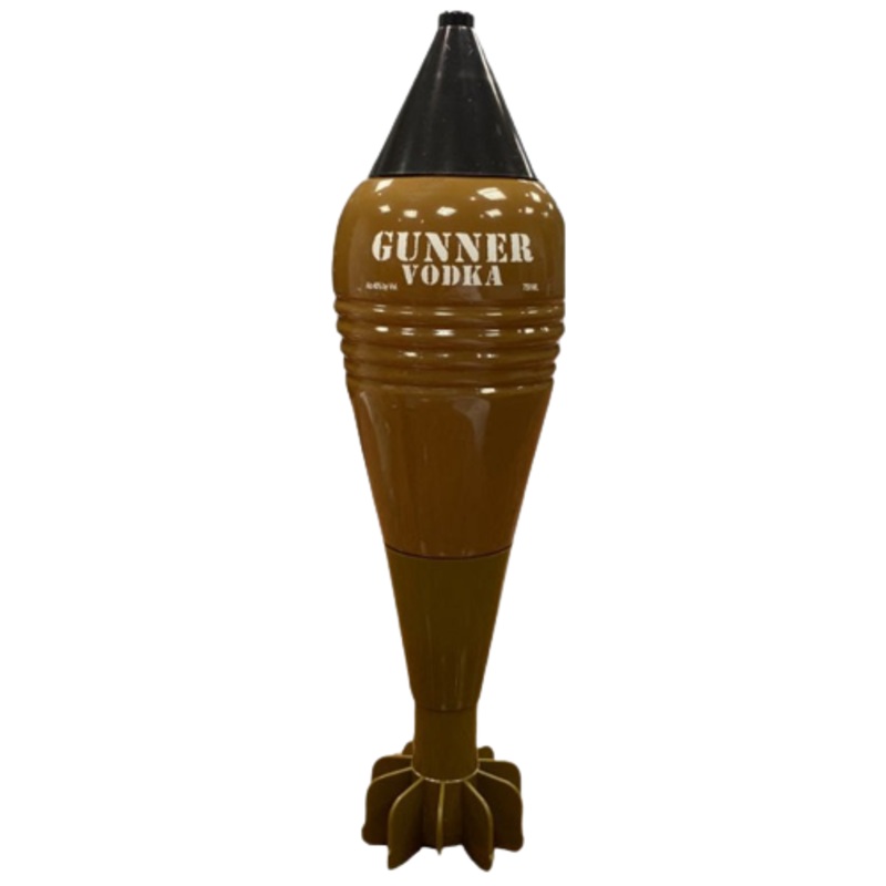 Gunner Vodka Product Of Ukraine (750ml)
