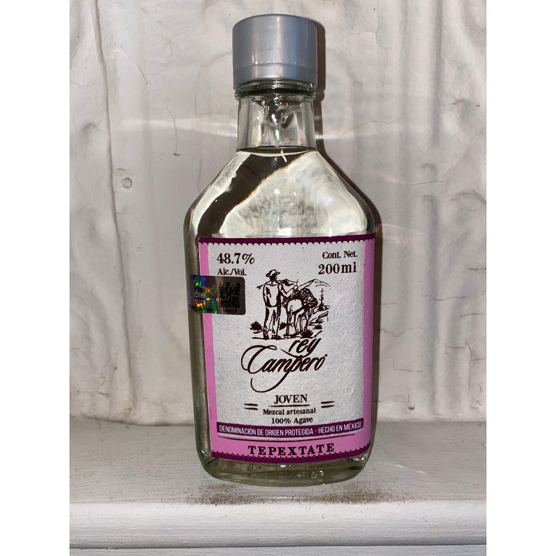 Mezcal Cuishe, Rey Campero 200ML (Oaxaca, Mexico)