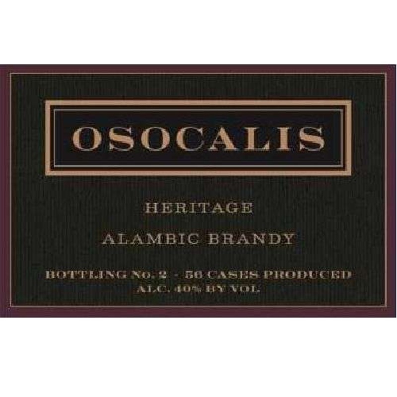 Osocalis Heritage Alambic Brandy 750ML