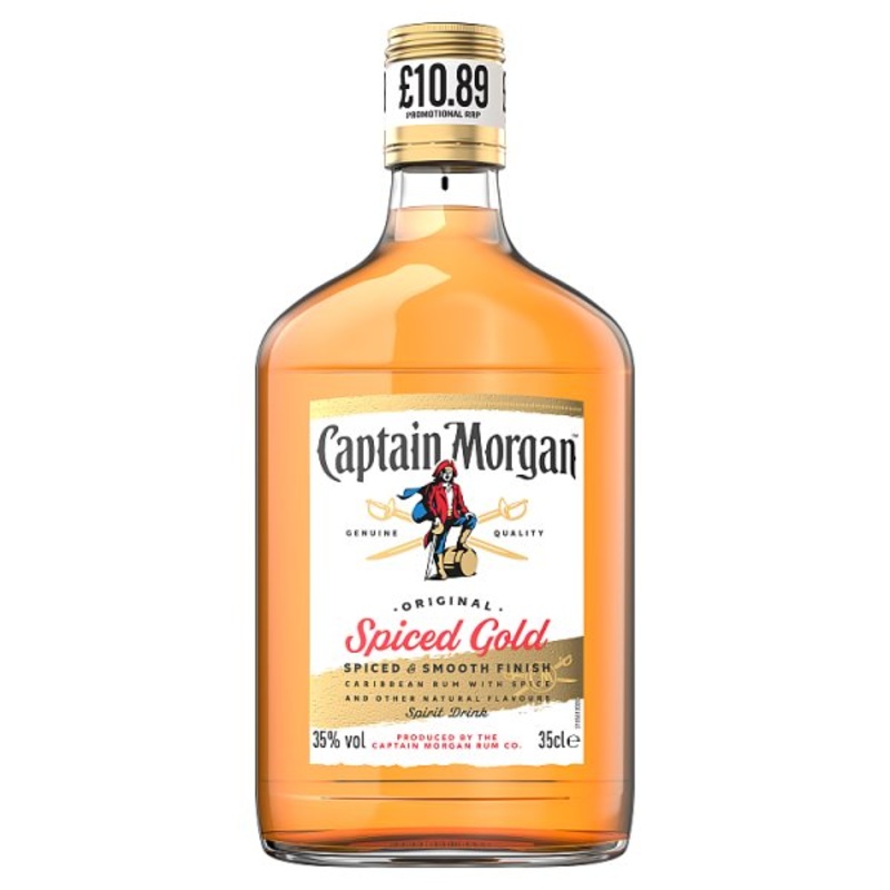 Captain Morgan Original Spiced Gold 35cl (Price Marked 10.89)