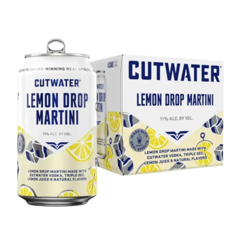 Cutwater Lemon Drop Martini 4Pk