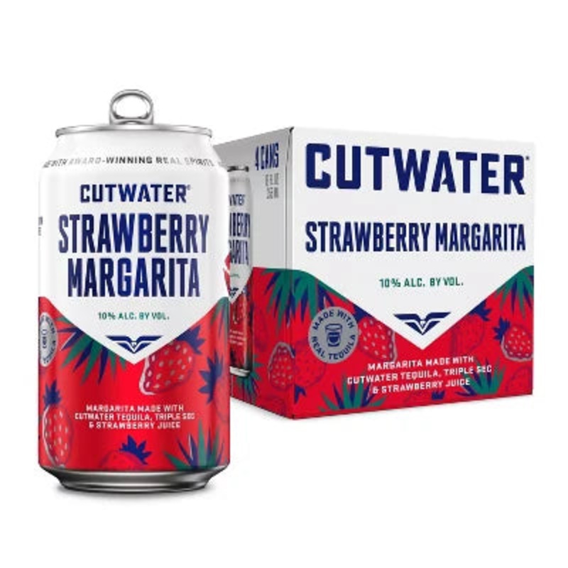 Cutwater Strawberry Margarita 4Pk