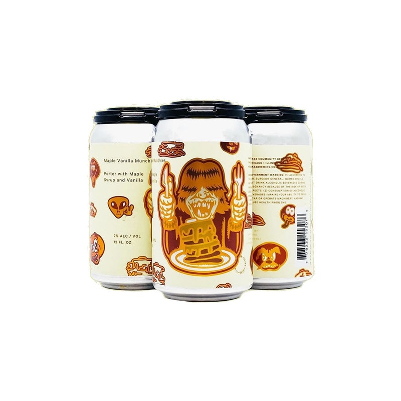 Marz Maple Vanilla Munchies 4Pk