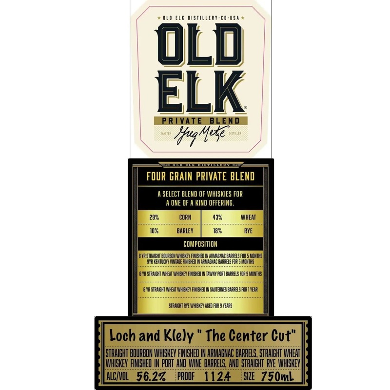 Old Elk Private Blend 'The Center Cut'