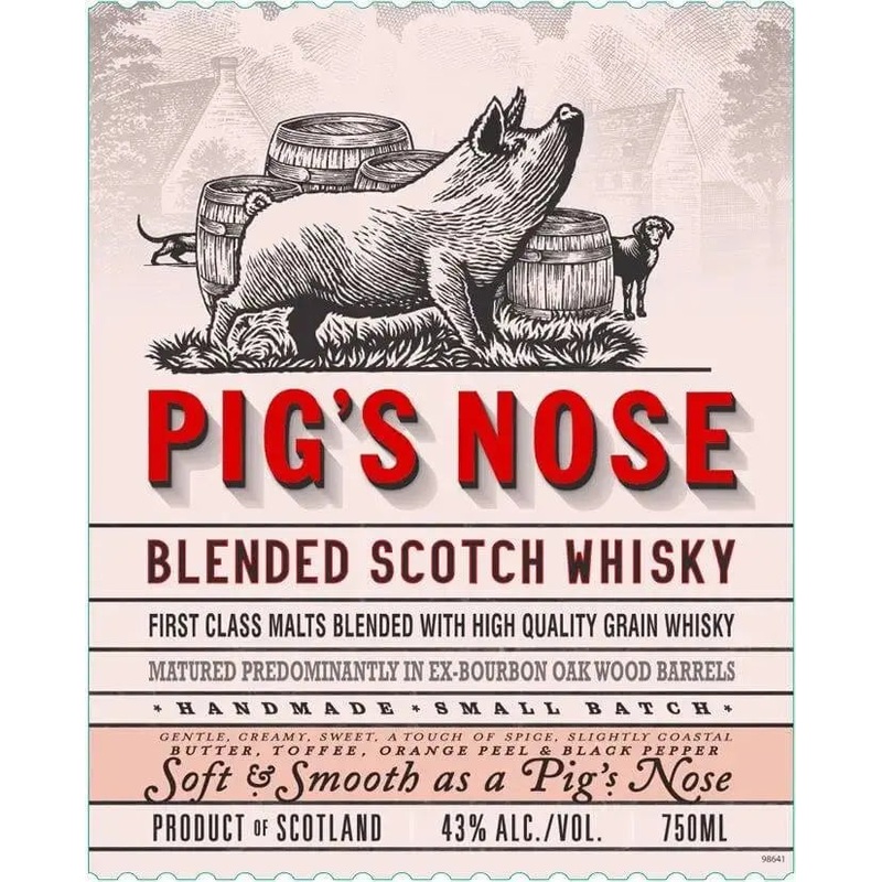 Pig's Nose Blended Scotch Whisky - 750ml