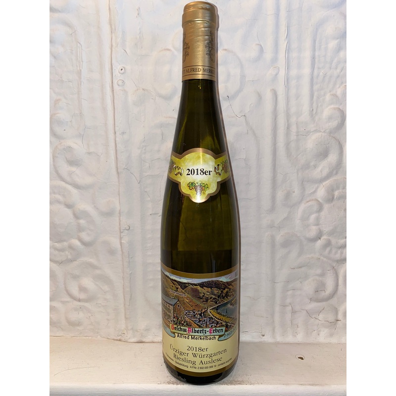 Urziger Wurzgarten Riesling Auslese, Merkelbach 2018 (Mosel, Germany)