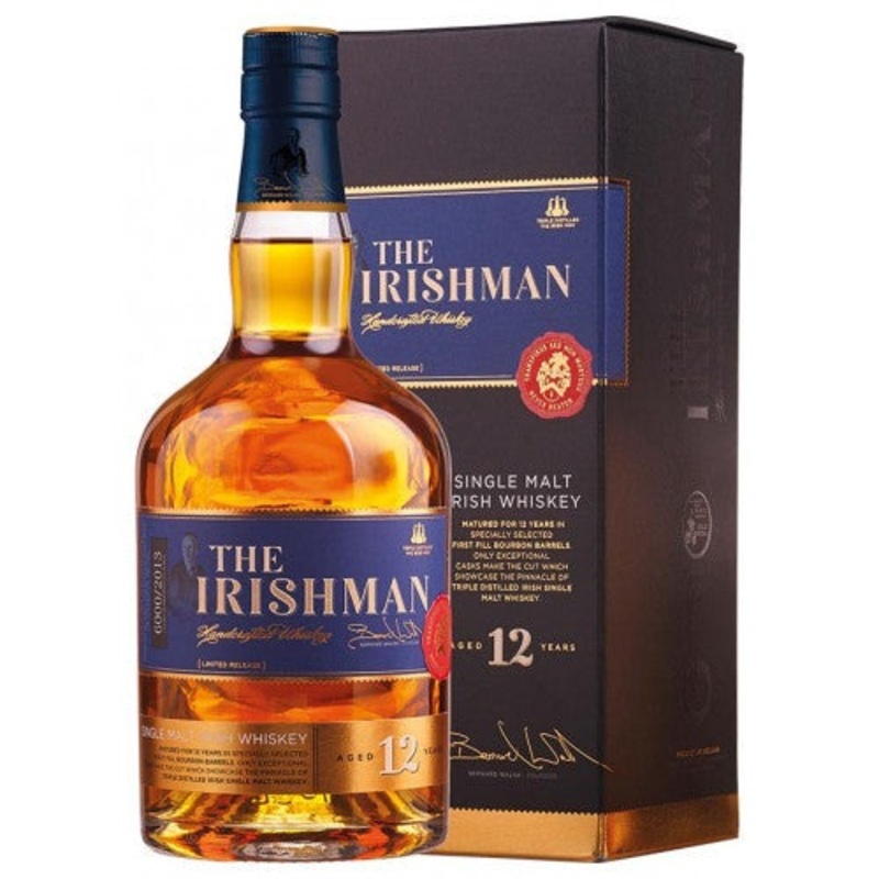 The Irishman Single Malt Irish Whiskey Aged 12 Years Limited Release (750ml)