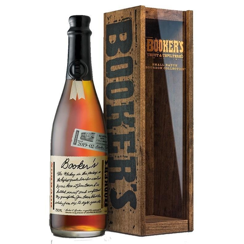 Bookers Bourbon Batch 2019-02 Shiny Barrel Batch Whiskey 750mL