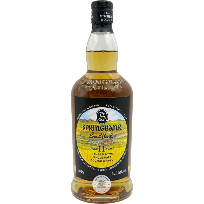 Springbank 'Local Barley' 11 Year Old Single Malt Scotch Whisky, Campbeltown, Scotland