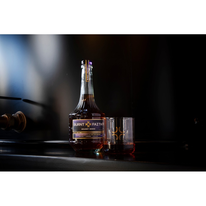 Burnt Faith Batch One Gift Box With Single Glass