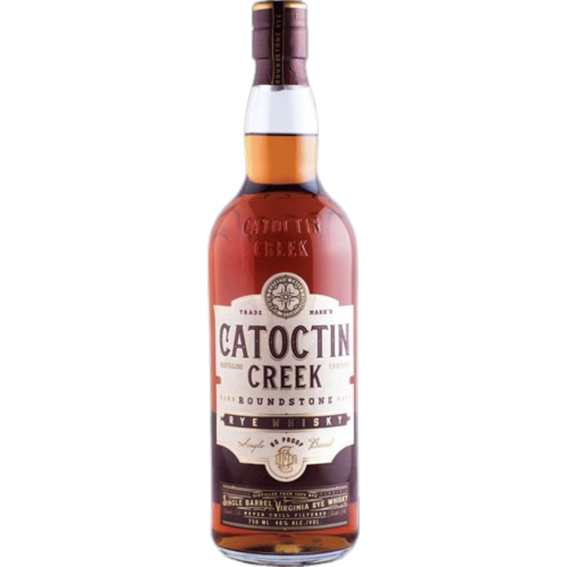 Catoctin Creek Roundstone Single Barrel Rye Whisky (750ml)