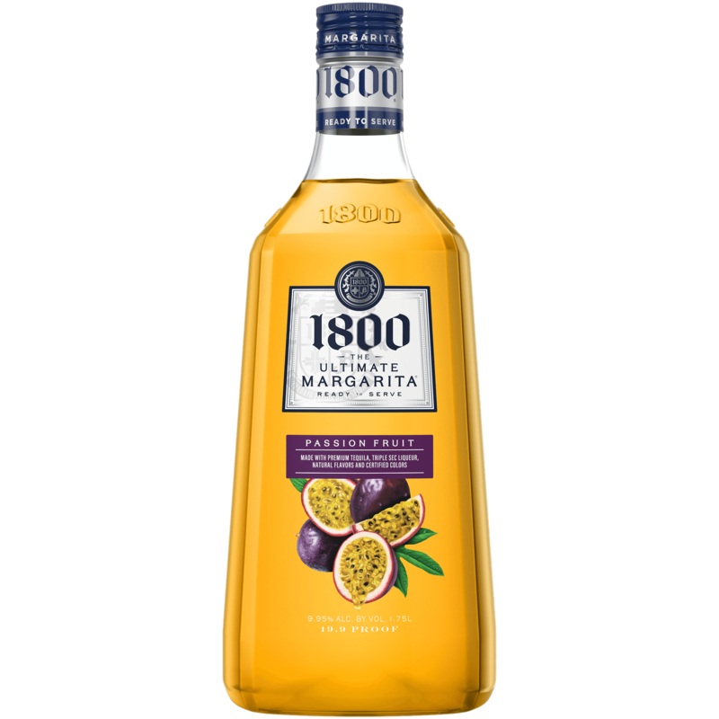 1800 Ultimate Passion Fruit Margarita Ready to Drink 1.75L