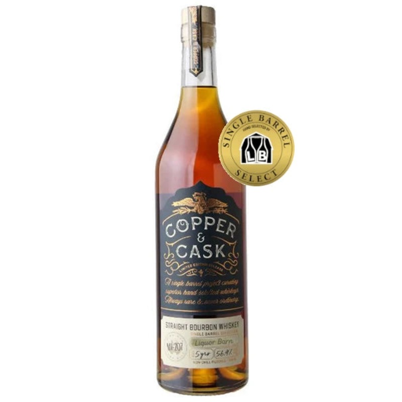 Copper & Cask Liquor Barn Single Barrel Wheated Bourbon 750ML