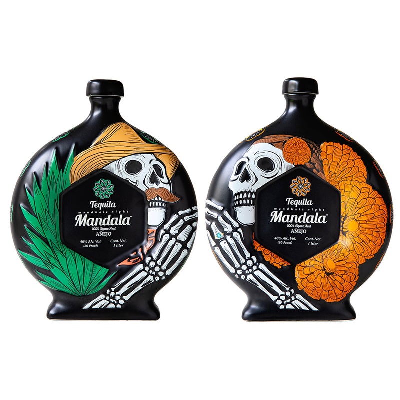 Mandala Da de Los Muertos "Life After Death" Aejo Tequila 2025 Edition
