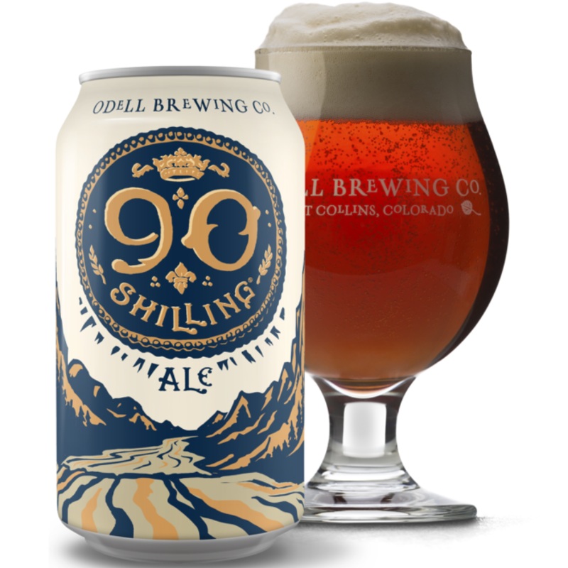 Odell Brewing Co. 90 Shilling Ale Beer, Colorado, USA