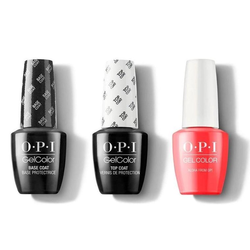 OPI - GelColor Combo - Base, Top & Aloha from OPI