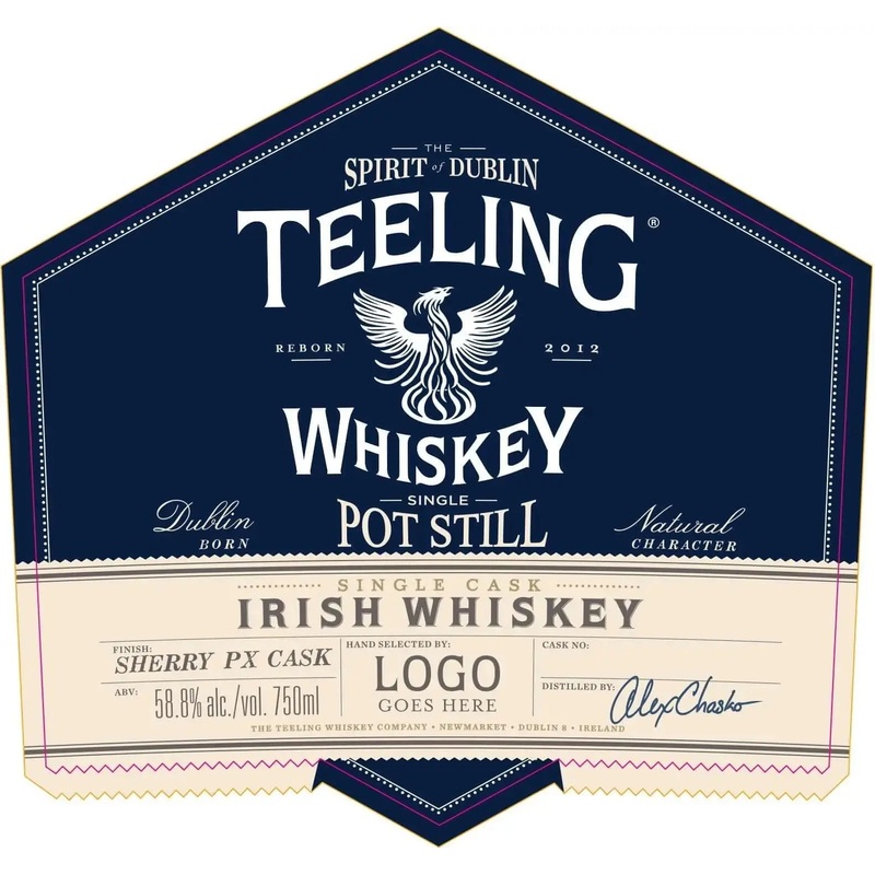 Teeling Single Pot Still Irish Whiskey Sherry PX Cask Single Cask